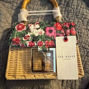 Ted Baker Printed Mini Basket Bag NWT. RETAILS FOR $198. MAKE OFFERS!!!